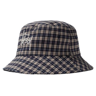 Basic Plaid Bucket Hat